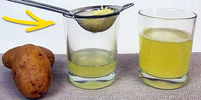 Jugo de papa