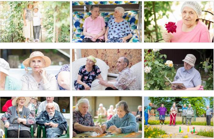 Teplé konverzácie - domov pre seniorov