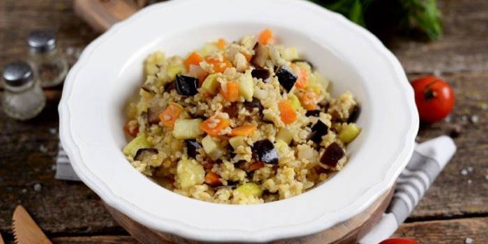 Bulgur z warzywami