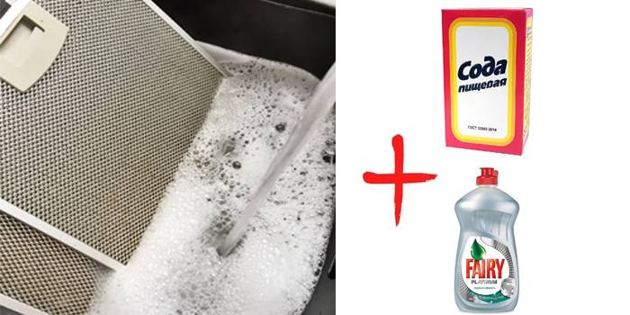 Detergente de refrigerante e detergente
