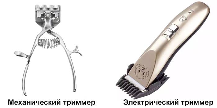 Mechanické a elektrické vyžínače
