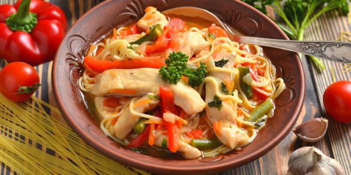 Chicken Lagman
