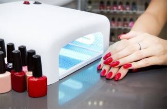 Lâmpada UV para secagem de unhas