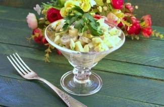 Salada de cogumelos