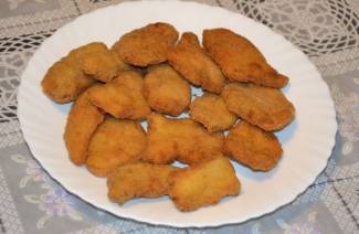Pechuga de pollo rebozada
