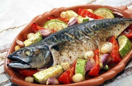 Makrela pieczona w piekarniku