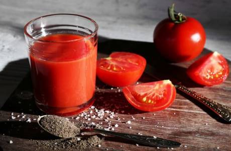 Jugo de tomate adelgazante