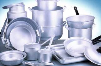 Aluminiowe naczynia kuchenne