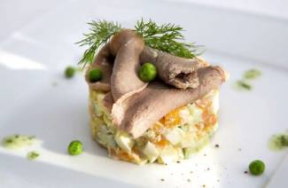Olivier con lengua