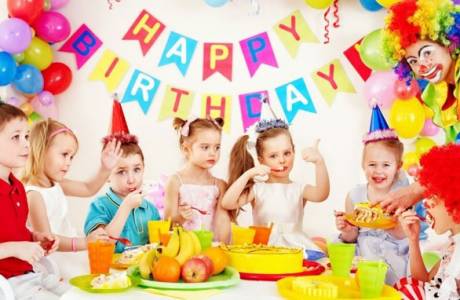 Menu de aniversário infantil