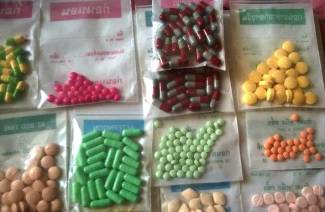 Pílulas dietéticas tailandesas