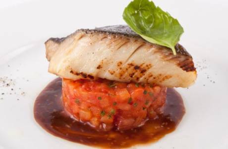 Bacalhau assado no forno
