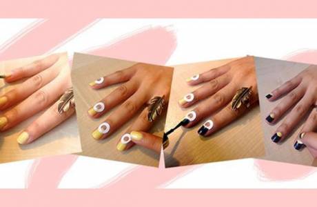 Szablony do manicure księżycowego