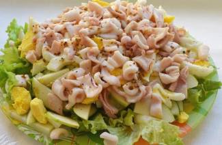 Ensalada de calamar