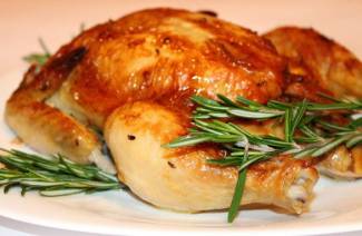 Pollo al horno