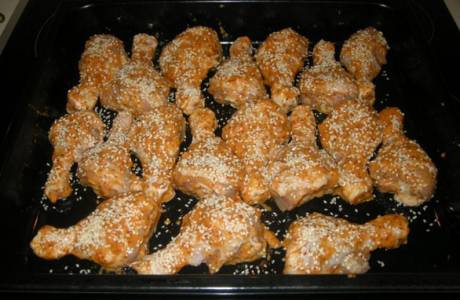 Patas de pollo al horno