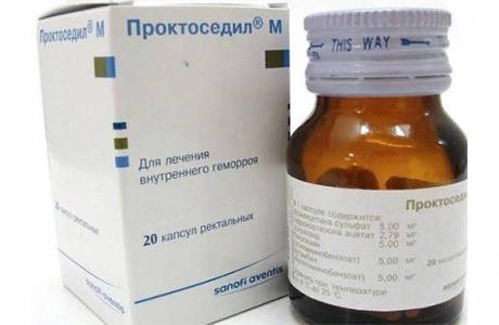 Czopki na hemoroidy Proctosedyl