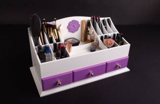 Organizador de maquillaje