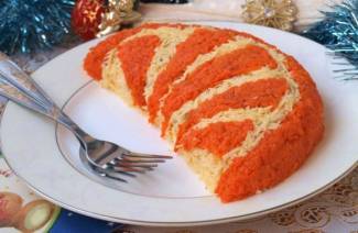 Salada de fatia de laranja