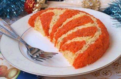 Salada de fatia de laranja