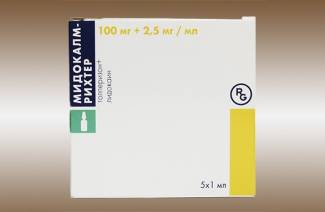 Zastrzyki Midokalm