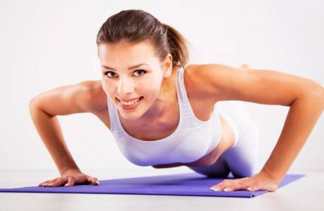 Push ups para meninas