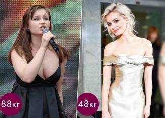 Como perder peso Polina Gagarina