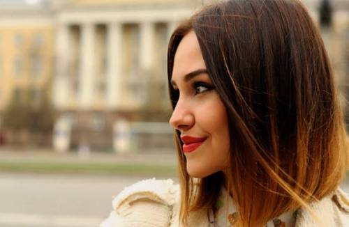 Ombre en una plaza