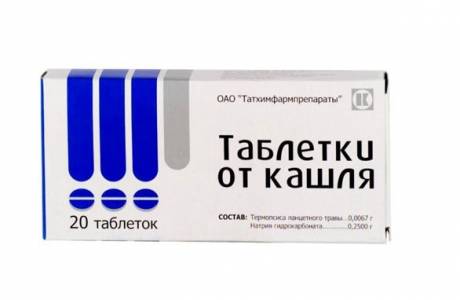 Pastillas para la tos Thermopsis
