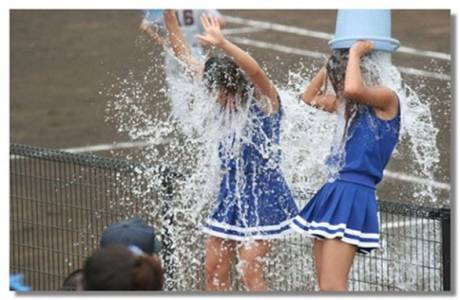 Dousing com água fria pela manhã