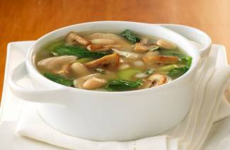 Sopa de champiñones