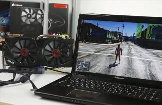 Externá grafická karta pre notebook