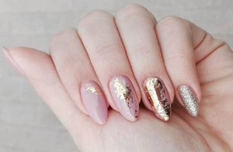 Nail Design z folią