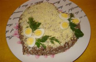 Ensalada de corazón de res