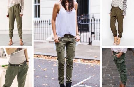 Pantalones de camuflaje para mujer