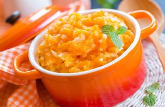 Mingau de Arroz com Abóbora