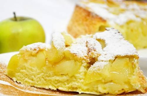 Ciasto Charlotte z jabłkami