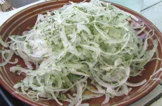 Marinovaná cibuľa Kebab