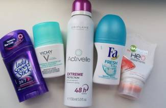 Antiperspirantový dezodorant