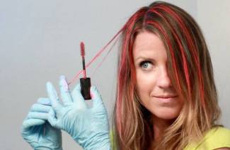 Mascara para pintar canas