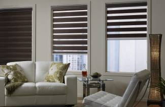 Cortinas de rolo dia-noite
