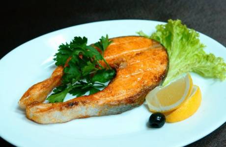 Salmón al horno