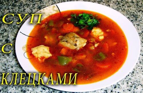 Sopa de albóndigas