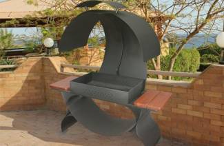 Churrasco com telhado