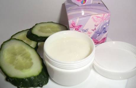 Creme de rosto de pepino