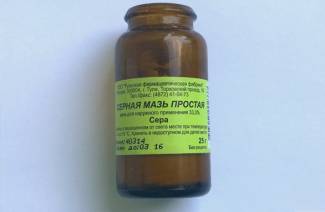 Vad hjälper svavelsalva