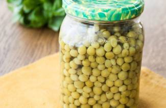 Guisantes enlatados para adelgazar