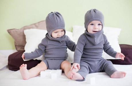 Ropa interior térmica para niños.