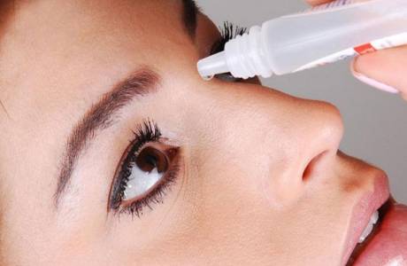 Gotas de olhos secos