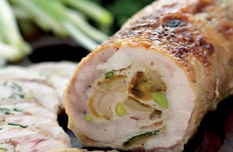 Rollos de pollo